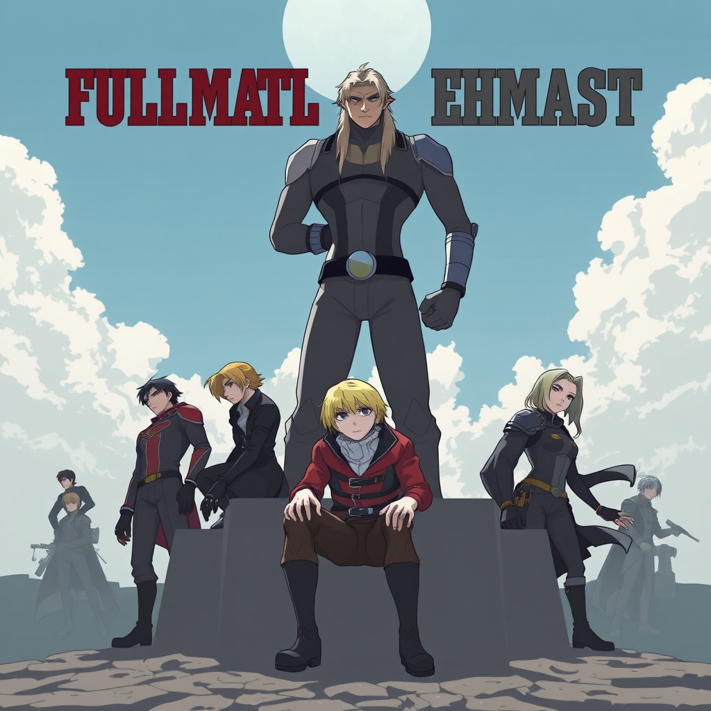 Fullmetal Alchemist Brotherhood cover art